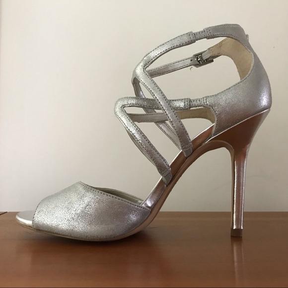 ‼️Sam Edelman Silver Strappy 4" Heels;  "Aeryn" ‼️Final Reduction - Picture 10 of 10